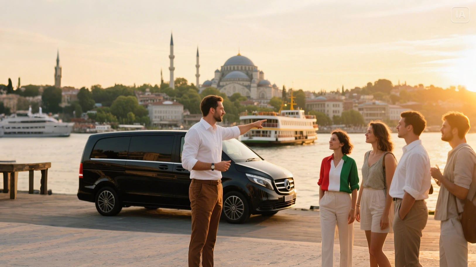 private luxury tour in istanbul with professional driver and private van